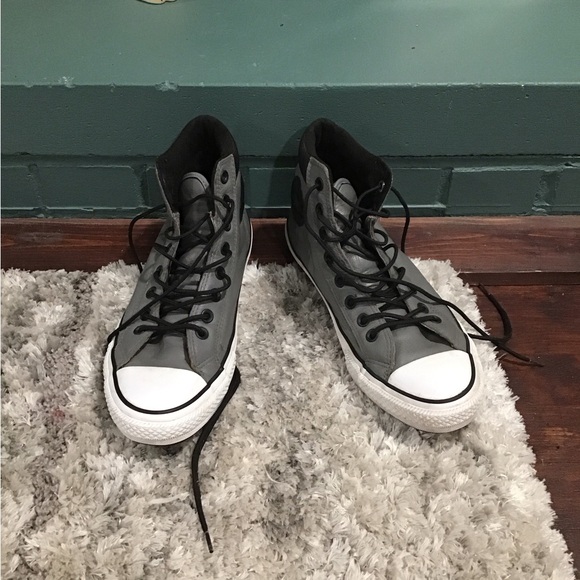 Converse All Stars Other - Converse All-Stars Chuck Taylor Men's Gray High-Top Sneakers